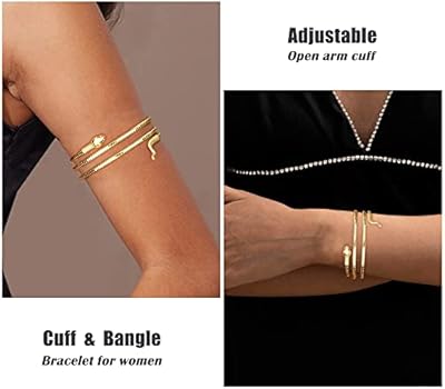 Achats En Ligne Accessoires Pour Femmes, Bracelets à Manchette Ouverte, Mode, Cr
