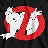 No Ghost Logo Inspired by Ghostbusters Printed Cotton T-Shirt Large Black #2