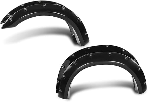 Vista 36 de G-PLUS Guardabarros remachados de bolsillo compatibles con Ford F150 Styleside 2004-2008 con caja de 66.0"/67.0"/78.0"/96.0