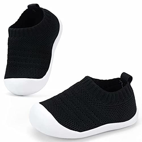 Sosenfer Chaussons Enfant Bébé Pantoufle Garçon Antidérapant Premier Pas Chaussure Fille Slipper d'intérieur GR.18-24-HEISE-21 Cover