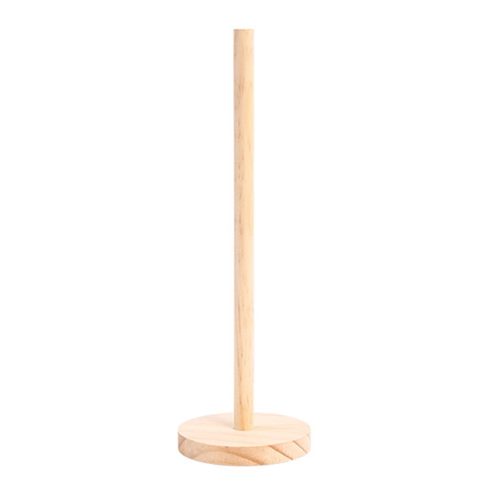 Msioytog Wood Hair Clip Organiser for Stylish Storage Vertical Holder Rack Scrunchies and Hair Bands Display Stand Stable Base Accessory Stand