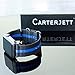 Carterjett EXTRA LARGE Thin Blue Line Nylon Compatible Apple Watch Band 44mm 42mm XL 8-10.5