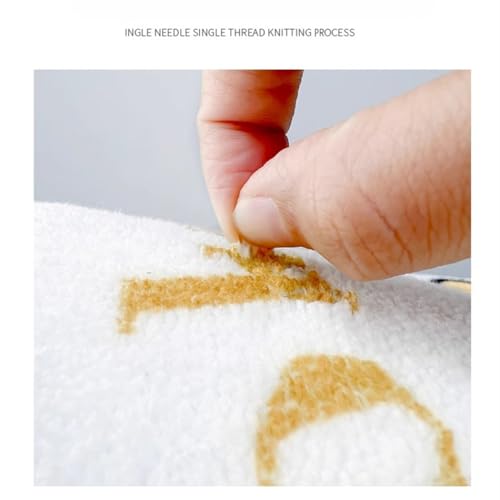 Tapis imperméable et antidérapant crème clair 50x80 cm