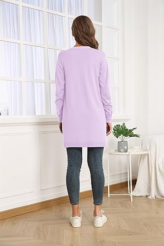 Image of VIISHOW Women's Classic Cardigans Long Sleeve Open Front Casual Knit Cardigan Sweaters Coat Soft Outwear