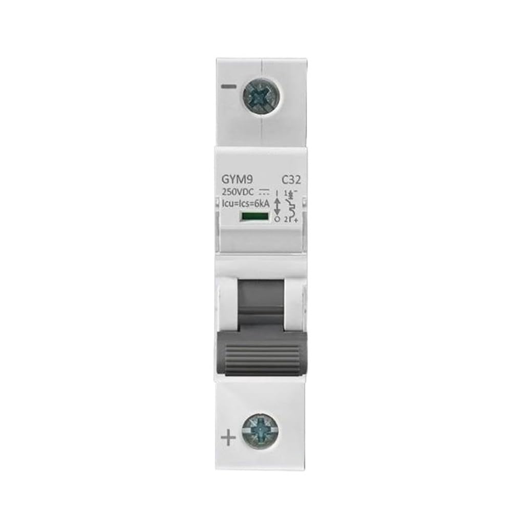 Interruttore Automatico Fotovoltaico CC GYM9 Interruttore Aria (GYM9-DC 1P 10A) Componenti elettrici(40A)