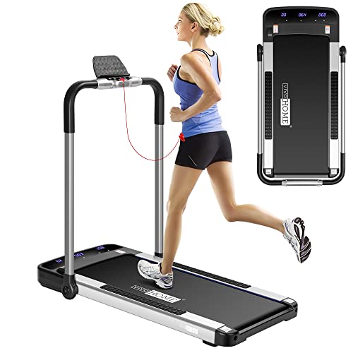 VIVOHOME 2 in 1 Under Desk Electric Folding Treadmill