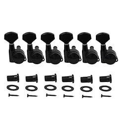 VUBLY Lot de 6 accordeurs de verrouillage pour guitare électrique Têtes de machine de verrouillage Chevilles d’accordage… - Les Beatles, Paul McCartney, John Lennon, RIngo Starr, George Harrison VUBLY Lot de 6 accordeurs de verrouillage pour guitare électrique Têtes de machine de verrouillage Chevilles d'accordage… – Image 4