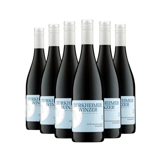 Burkheimer Spätburgunder Kabinett halbtrocken – Rotwein aus dem Schlossgarten mit Kirscharomen, saftig & elegant – Lebensfreude-Kollektion – Qualitätswein vom Kaiserstuhl (6 x 0,75l)