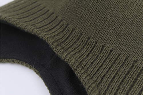 Image of Connectyle Mens Warm Winter Hats Fleece Lined Earflap Hat Daily Beanie Watch Cap