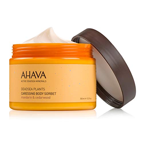 AHAVA Caressing Body Sorbet, Mandarin & Cedarwood, 12.3 Fl Oz