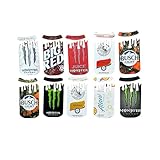 Drip Can Freshie Cutout Cardstock | 10 Pack 2.15 x 3.5” China Mold Beer Soda Tumbler Rounds Manly Summer Drinks Claw Oven Safe Bake Silicone Mold