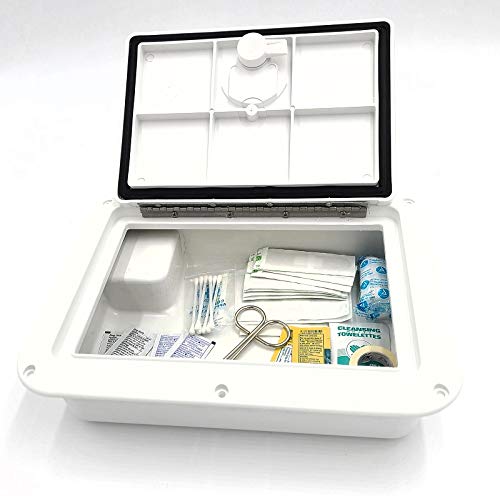 DPI Marine Glove Box in Polar White (Bright White) 9\"x12\" DPG912PW-Tub
