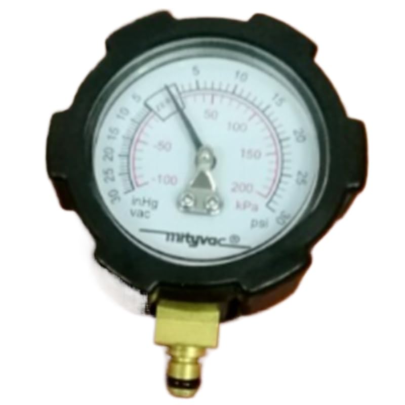 1PC MV8500 Manual Vacuum Pump Accessories Pressure Gauge Gauge
