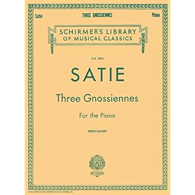 Three Gnossiennes For The Piano Pf