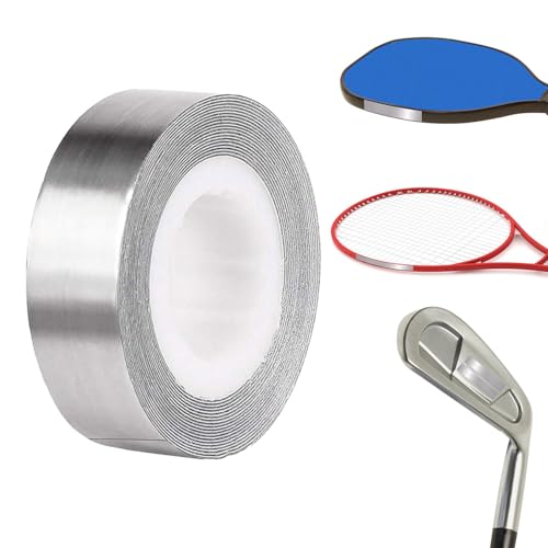 JOYOLA Nastro di Piombo da Golf, 1,2 x 107 cm Nastro di Piombo Adesivo, Nastro di Piombo ad Alta Densità, Nastro di Piombo per la Pesca, Racchetta da Golf, Racchetta da Tennis, Pagaia da Badminton
