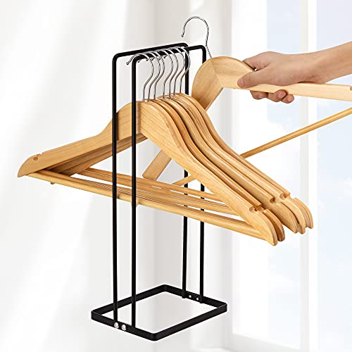 Hanger Organizer,Hanger Stacker For Closet Laundry Room,Holds Up 110 Wire Clothes Hangers,Hanger Storage Rack Holder For Adult Or Child Clothes Hangers #TOP4