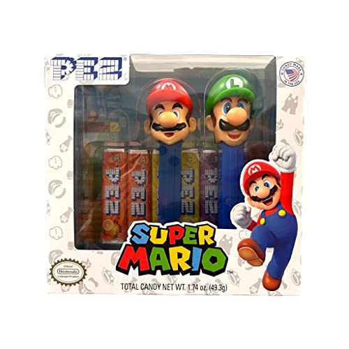 PEZ Nintendo Super Mario coffret cadeau surprise thématique pour Noël et fêtes de fin d'année