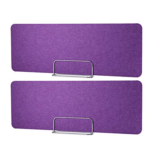 Cloison séparatrice multifonctions violette pour isoler les bureaux