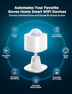 GoveeLife Motion Sensor, Group Control Unlimited Devices, Wireless Mini Contact Sensor for Smart Home Automation, Battery Powered, Supports Most GoveeLife Smart Products
