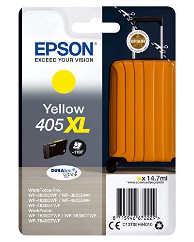 Cartouche d encre Epson 405 XL jaune consommable impression jet d encre couleur