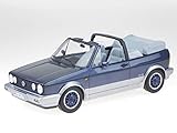 Material: Druckguss Modellauto 188404 Norev 1:18 VW Golf 1 Cabrio Bel Air 1992 blau