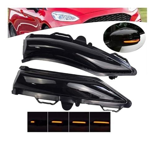 Clignotants dynamiques à LED défilantes pour rétroviseur Fiesta MK8