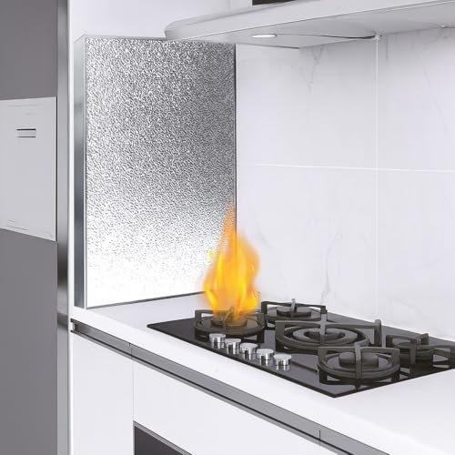 Panneau de protection thermique aimanté pour frigo et cuisine de 20 à 120 cm - 2