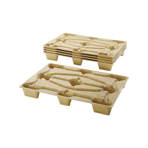 Pressholzpalette Typ F64, 1/2 Euromaß; 800 x 600 x 120 mm (L x B x H), dyn. Tragkraft 500 kg Pressholzpalette Typ F64, 1/2 Euromaß; 800 x 600 x 120 mm (L x B x H), dyn. Tragkraft 500 kg