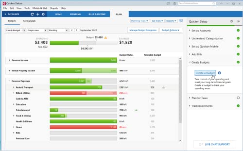 Quicken Deluxe For New Subscribers | 1 Year [Pc/Mac Online Code] #TOP2