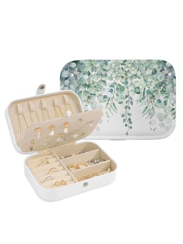 Keikimeiker �W���G���[�{�b�N�X �t�炵�� ���[�J���̗t �c���� �� ��e�� �A�N�Z�T���[�{�b�N�X ���[�P�[�X �����` 16×11×5cm ���O���\�̎d�؂�� ���s�E�o���p �g�їp ���� ���U�[ �s�A�X �l�b�N���X