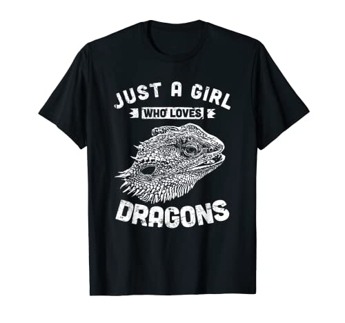 Solo una chica que ama a los dragones barbudos - Dinosaurio pequeño Camiseta