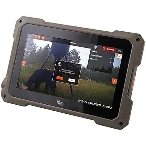 WILDGAME INNOVATIONS Trail Pad Tablet VU70 Dual SD Card Viewer for Hunting & Wildlife Observation Durable Weather-Resistant Memory Card Reader with 7" Touch Screen Cover