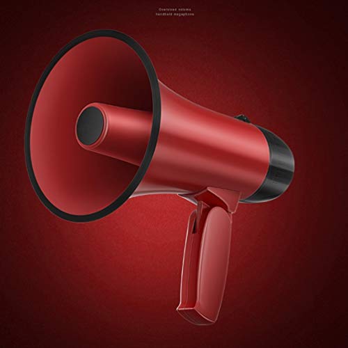 CLISPEED Alto-Falante Megafone Portátil de Mão Leve Megafone Gravação Megafone para Futebol Futebol