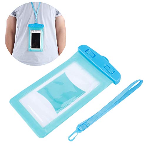 Bolsa impermeável para celular, bolsa de telefone de PVC impermeável para mergulho, bolsa de natação