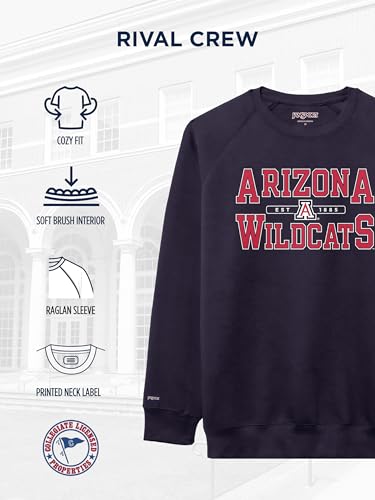 JanSport NCAA Officially Licensed Rival Crew Sweatshirt, Long Sleeve Graphic Pullover for Men & Women, Cotton-Polyester Blend Featuring Collegiate Design & Easy-On Style for Game Days, or Travel - image 5