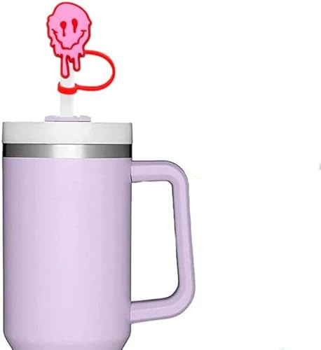 Miniatura 3 de Pajita de arcoíris para el día de San Valentín, para cumpleaños de 0.276-0.315 in, pajilla, reutilizable, de silicona, 2 unidades (J)