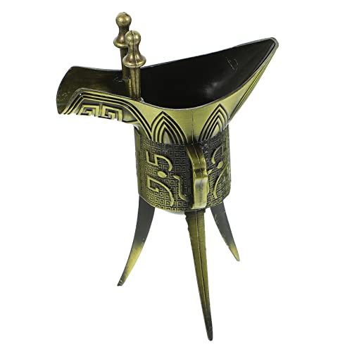 Alipis Copa Antigua De Licor Diseño Elegante y Detallado Prop De Fotografía Decoración Para Hogar y Oficina Fabricada