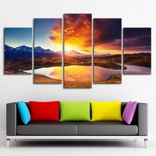 Tableau Peinture Sur Toile de Haute Qualité 100 X 50 Cm Décoration Maison Chic