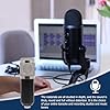 Vaguelly Condenser Microphone Set Output Impedance 150ω±30% 1 Khz with Steel Mesh and Zinc Alloy Material Random Color Suitable for Online Karaoke and Recording Studios, Live Broadcast #4