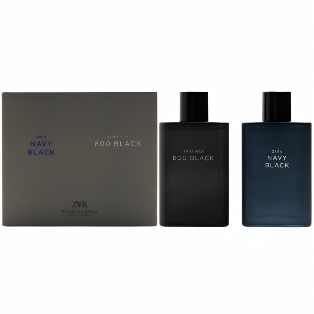 ZARA 香水 3本セット ZARA black NAVY BLACK 他 Amazon.com : Zara Man Navy Black + 800 Black Cologne Set for Men