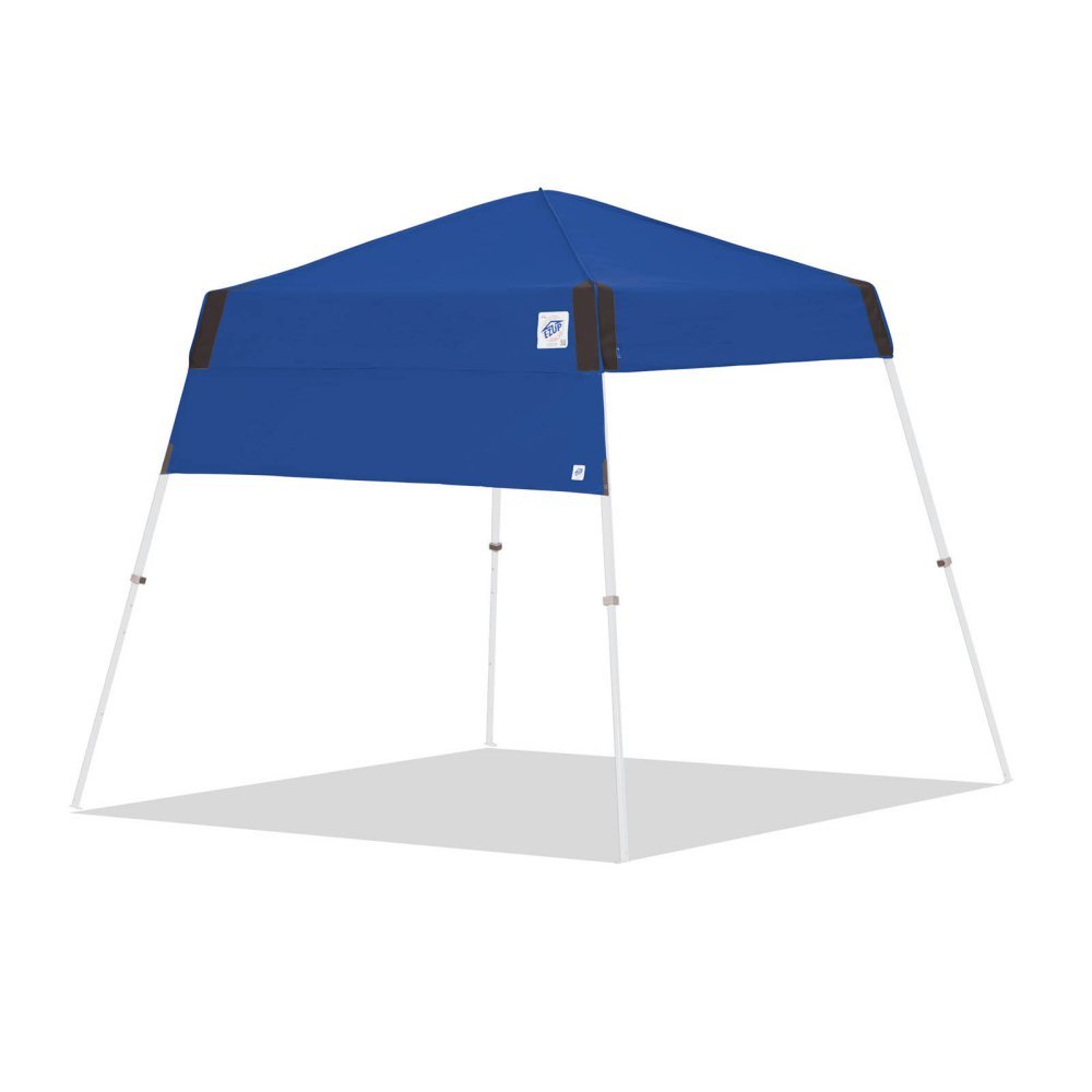 E-Z UP Recreational Half Wall, Canopy/SHELTER NOT Included, Fits Angled Leg 10' x 10' Canopy, Truss Clips and Storage Bag, Royal Blue