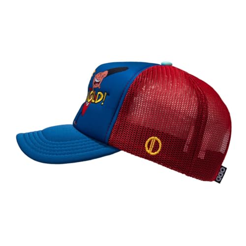 Image of Odd Sox - Cartoon Character Trucker Hats - Adjustable Snapback Mesh Baseball Caps for Men & Women