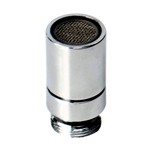 360 Grad drehbarer schwenkbarer Wasserhahn-Luftsprudler für Wasserhahn, Strahlregler, Düse, teil, Wasserfilter-Adapter für Badezimmer, Waschbecken, Bidet-Wasserhahn (1, 16 mm) Cover