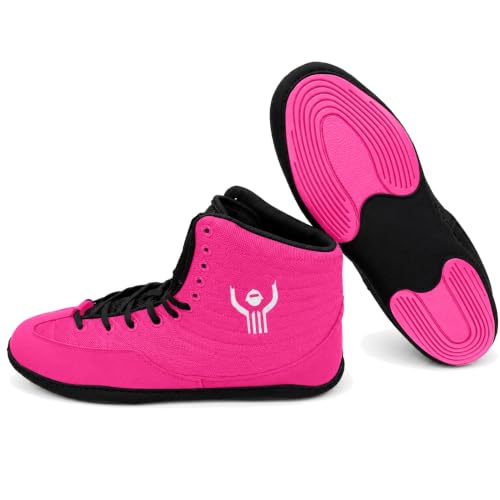 GCA Rival Wrestling Shoes, Pink, 11.5