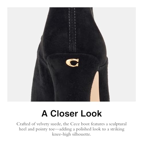 Coach Womens Cece Suede Boot Discontinued4