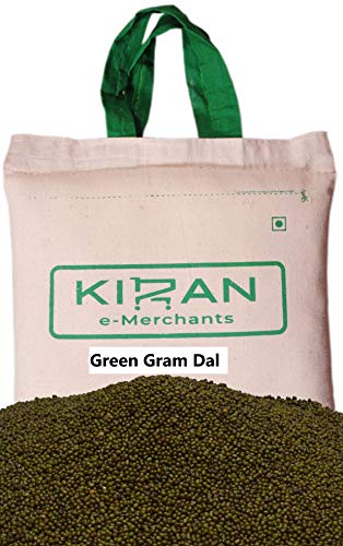 Kiran's Green Gram Dal ,Green Mung Bean Eco-friendly pack Cover
