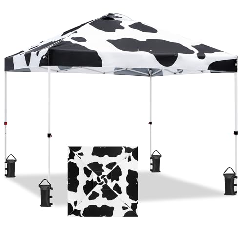 EAGLE PEAK Pop Up Canopy Tent with Wheeled Carry Bag...