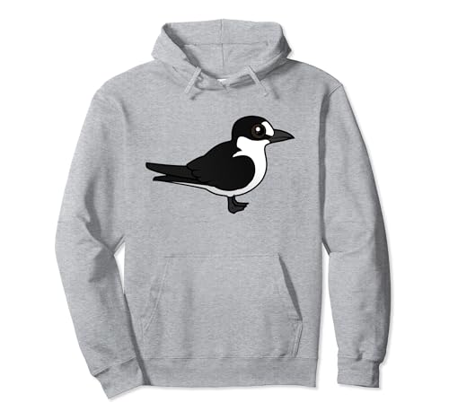 Cute Cartoon Sooty Tern Birdorable Bird Seabird Pullover Hoodie