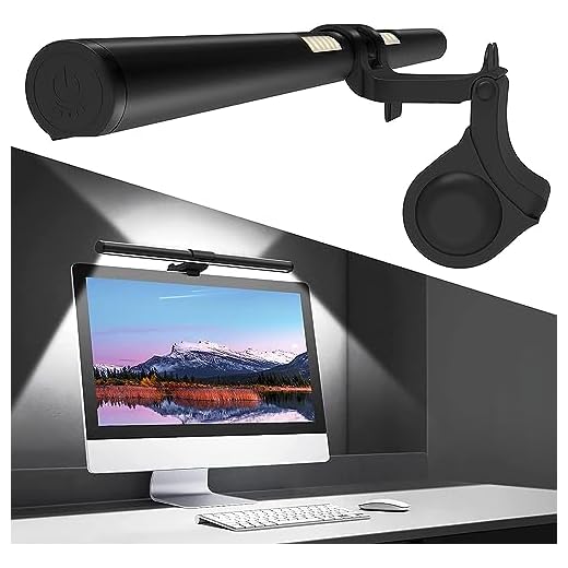 OOWOLF Lampada per Schermo LED 41cm con Controllo Touch