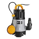 Sump Pump Submersible: DEKOPRO 1HP Submersible Clean/Dirty Water Pump 3302GPH Portable Utility Sump Pump for Pool Draining with Long 16ft Cable